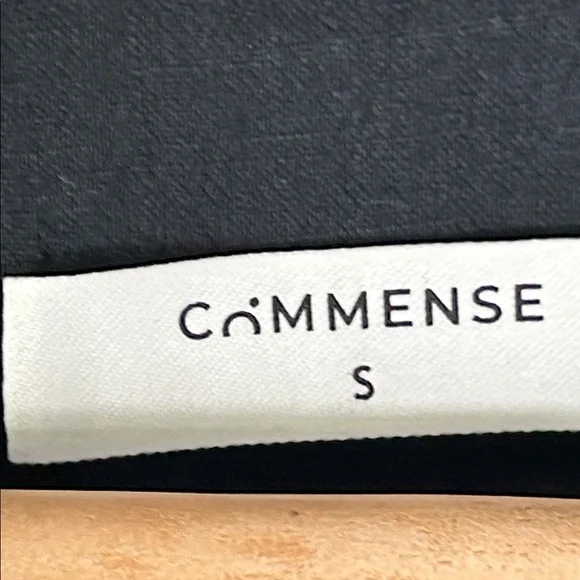 Commense Black Sleeveless Button Mini Dress - Picture 3 of 8